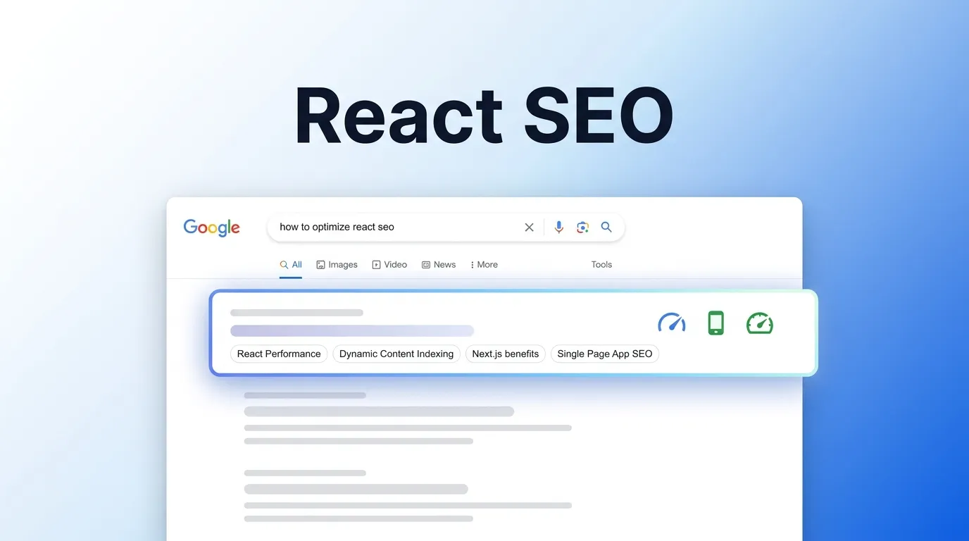 SEO for React Websites Complete Optimization Guide